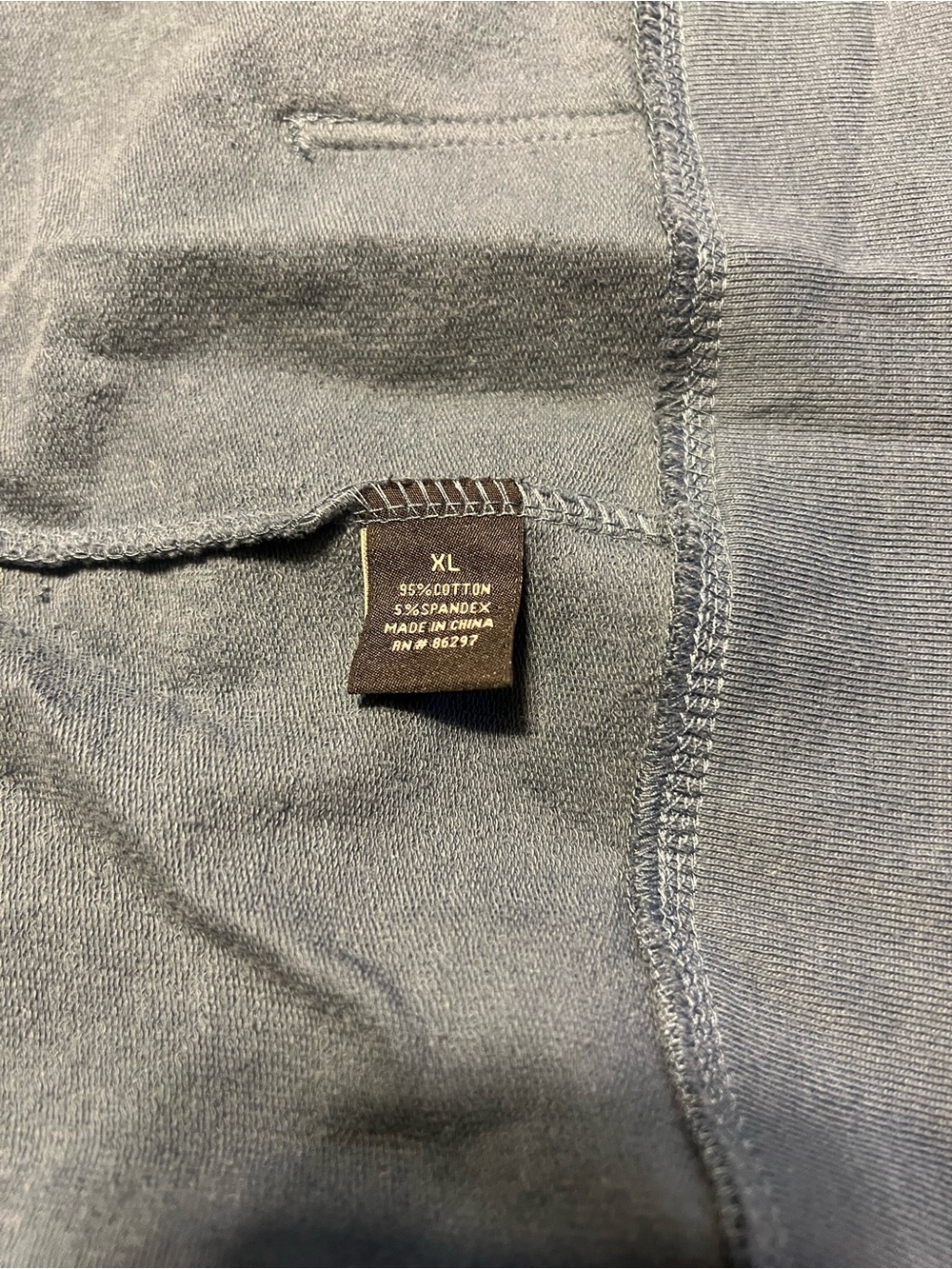 BCBGMaxAzria Navy Zip Hoodie with Decorative B Pendant - Picture 7 of 7